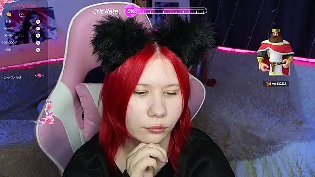 Little kitsune1707 online show from 03.03.25