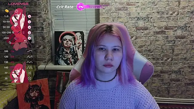 Little kitsune1707 online show from 12.05.25