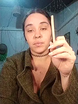 Snapshot of Fellyna chatting on 10.21.25 Fellyna online show from 10.21.25