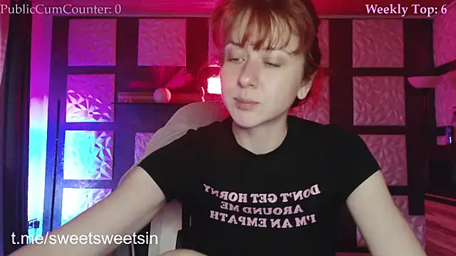 SweetSeraphine online show from 04.03.26