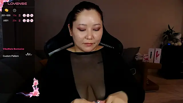 LisaAsianFlower online show from 03.21.25