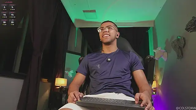 Snapshot of Colstorw_ chatting on 01.19.26 Colstorw online show from 01.19.26