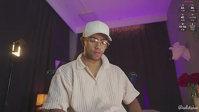 Snapshot of Colstorw_ chatting on 02.07.26 Colstorw online show from 02.07.26