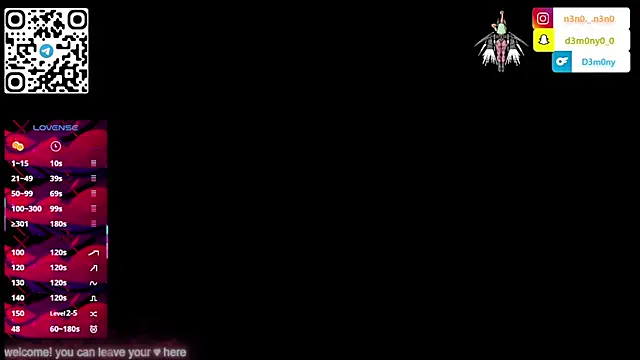 d3m0ny0 0 online show from 01.16.26