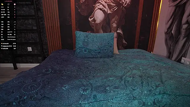 Snapshot of bylbash chatting on 11.21.25 bylbash online show from 11.21.25