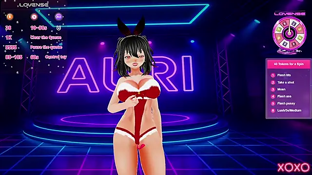 Auri Hikaru online show from 12.05.25