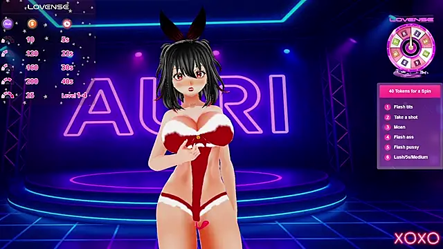 Auri Hikaru online show from 12.16.25