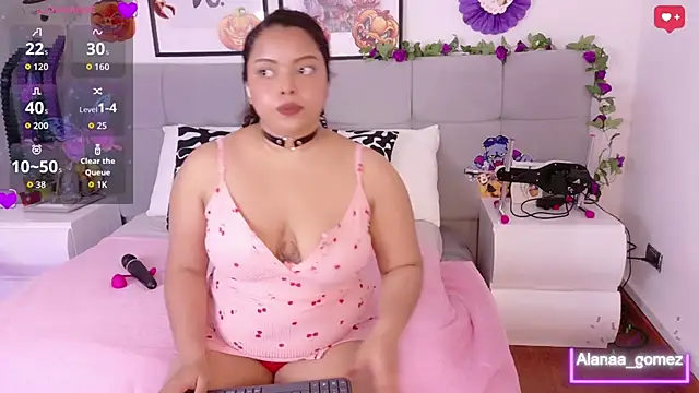 Alanaa Gomez online show from 10.14.25