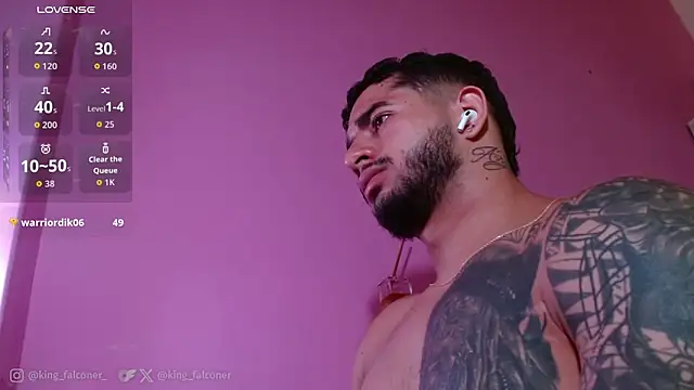 king falconer online show from 03.27.26