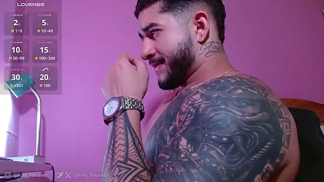 king falconer online show from 04.14.26