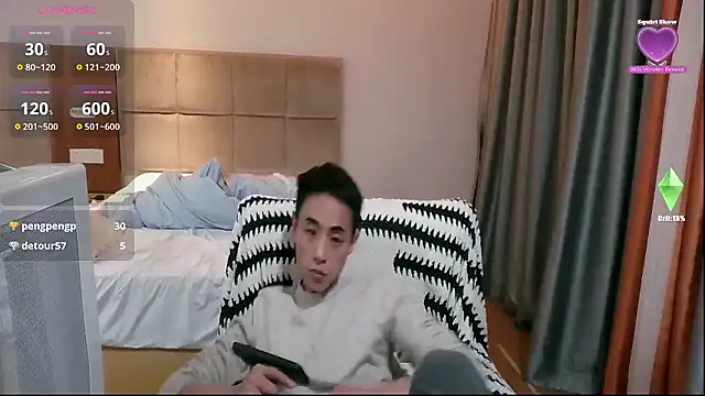 Snapshot of Tsia-Die chatting on 01.10.26 Tsia-Die online show from 01.10.26