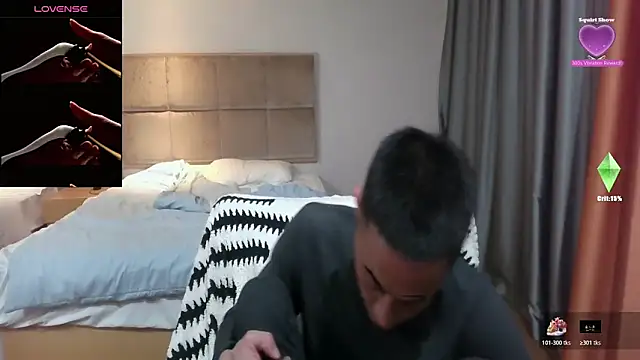 Snapshot of Tsia-Die chatting on 02.25.26 Tsia-Die online show from 02.25.26