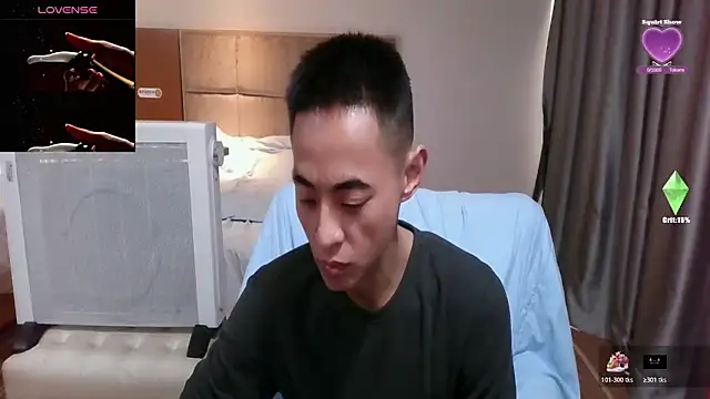 Snapshot of Tsia-Die chatting on 03.02.26 Tsia-Die online show from 03.02.26