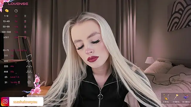 Snapshot of sashaloveyou chatting on 11.26.25 sashaloveyou online show from 11.26.25