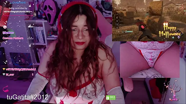 Pink girl0n online show from 10.22.25