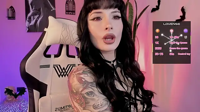 VelvetVampiree online show from 03.11.26