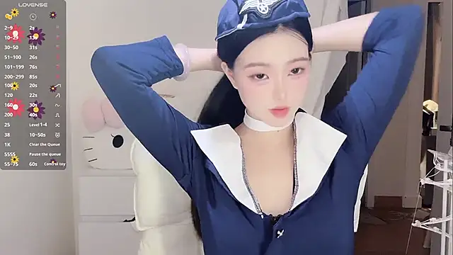 Snapshot of MM-feifei chatting on 10.01.25 MM-feifei online show from 10.01.25