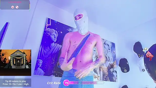 aphrodita hotaz online show from 10.24.25