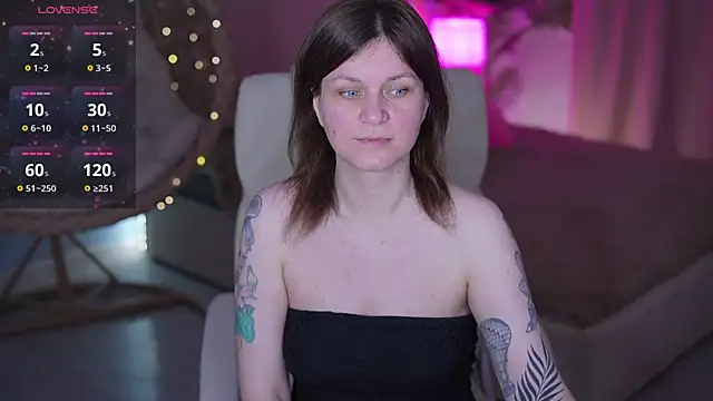 Snapshot of TinaMelt chatting on 03.07.26 TinaMelt online show from 03.07.26