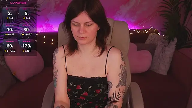 Snapshot of TinaMelt chatting on 04.12.26 TinaMelt online show from 04.12.26