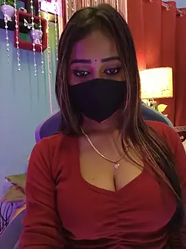 Snapshot of Puja-baby chatting on 06.19.26 Puja-baby online show from 06.19.26