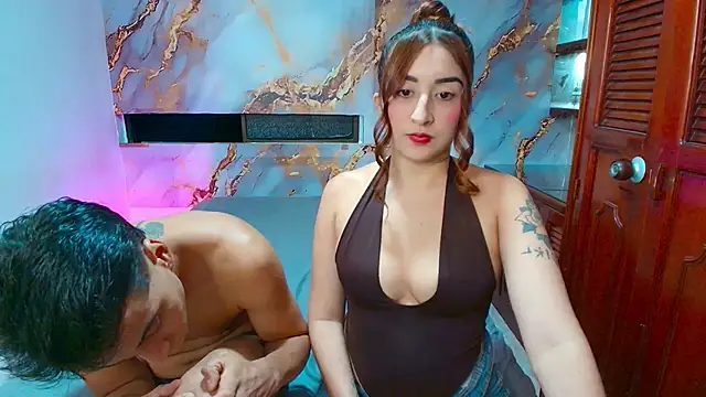 Snapshot of melinaandmateo chatting on 10.03.25 melinaandmateo online show from 10.03.25