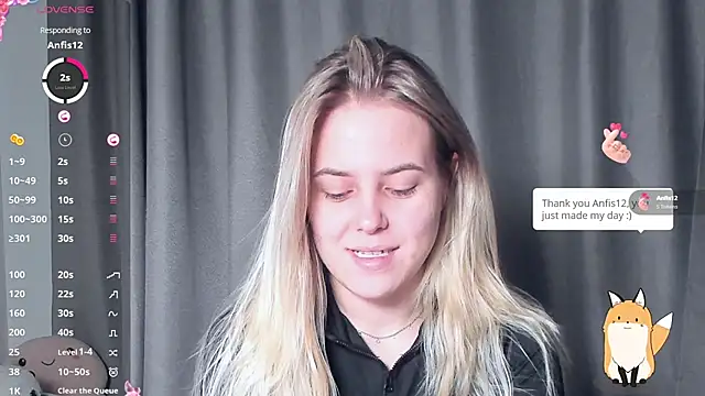 Snapshot of AngelAnty chatting on 10.26.25 AngelAnty online show from 10.26.25