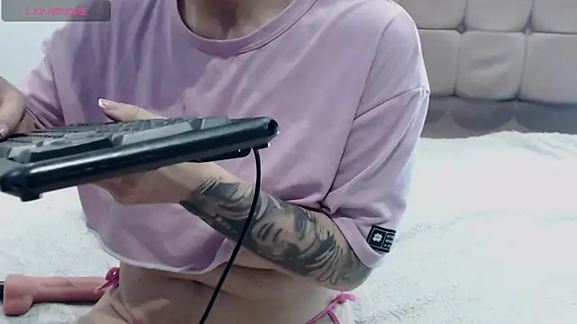 Snapshot of HotAss_Hally chatting on 10.03.25 HotAss Hally online show from 10.03.25