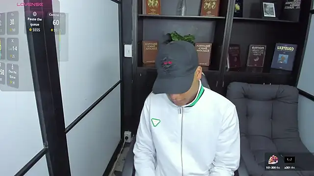 Snapshot of IsaacBlack_ chatting on 10.18.25 IsaacBlack online show from 10.18.25