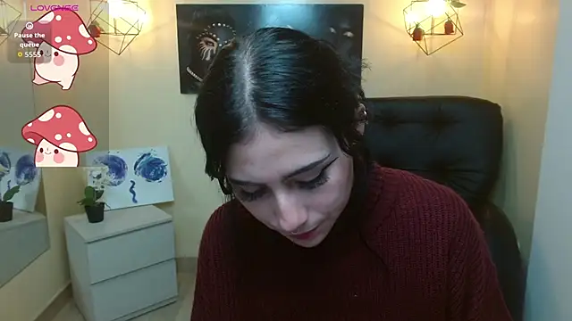 Snapshot of agarycus_ chatting on 10.10.25 agarycus online show from 10.10.25