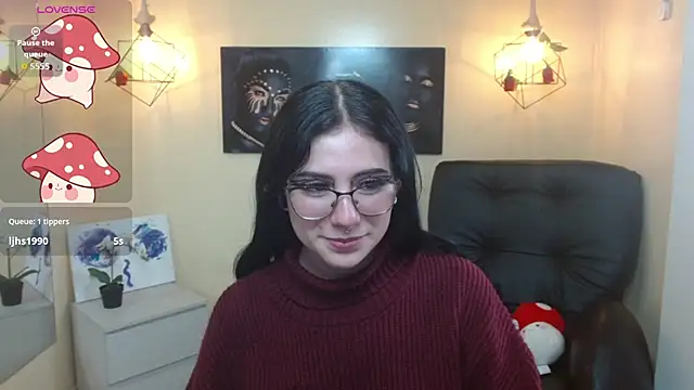 Snapshot of agarycus_ chatting on 10.13.25 agarycus online show from 10.13.25