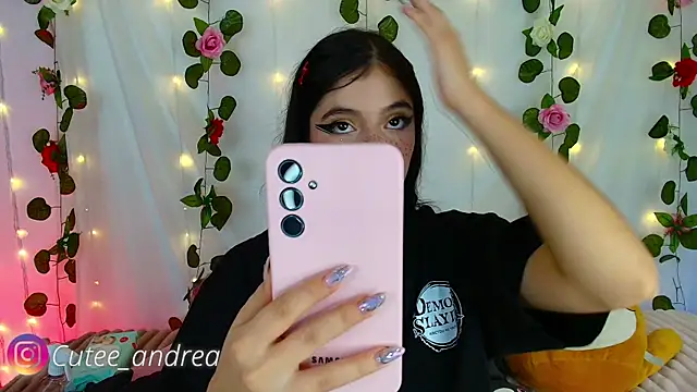 cutee andrea online show from 10.13.25