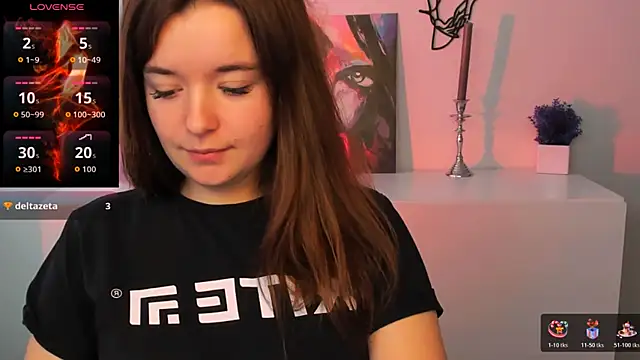 Snapshot of nika-still chatting on 10.26.25 nika-still online show from 10.26.25