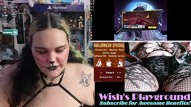 Snapshot of nevermakeawish chatting on 10.29.25 nevermakeawish online show from 10.29.25