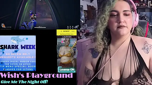 Snapshot of nevermakeawish chatting on 11.06.25 nevermakeawish online show from 11.06.25