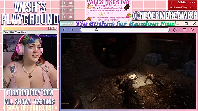 nevermakeawish online show from 02.18.26