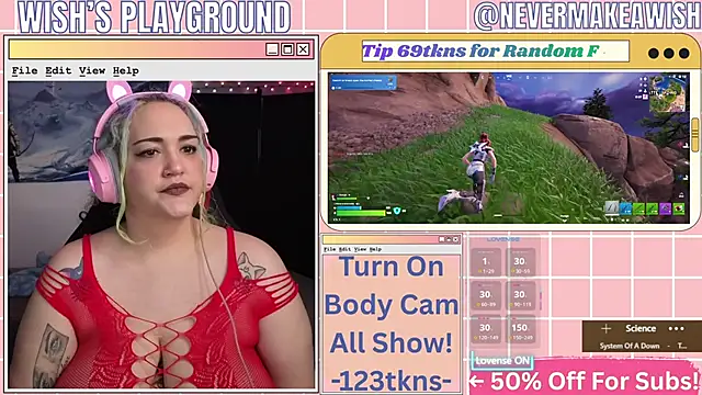 nevermakeawish online show from 03.03.26