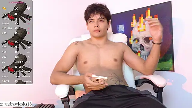 an drew18 online show from 11.04.25