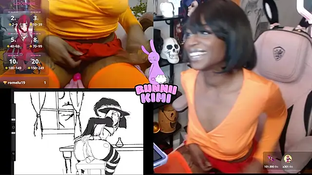 bunniikimi online show from 10.05.25