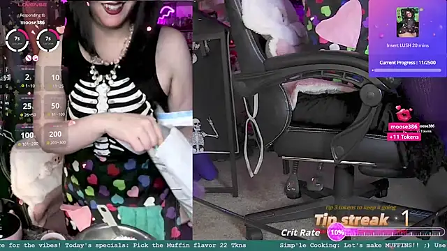 LadyMarzanna online show from 10.25.25