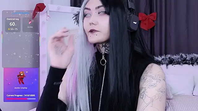 GothXRaven online show from 12.22.25