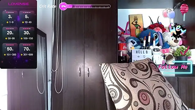 Scarlet-Desire online show from 11.16.25