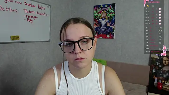 Snapshot of Violetwin chatting on 10.15.25 Violetwin online show from 10.15.25