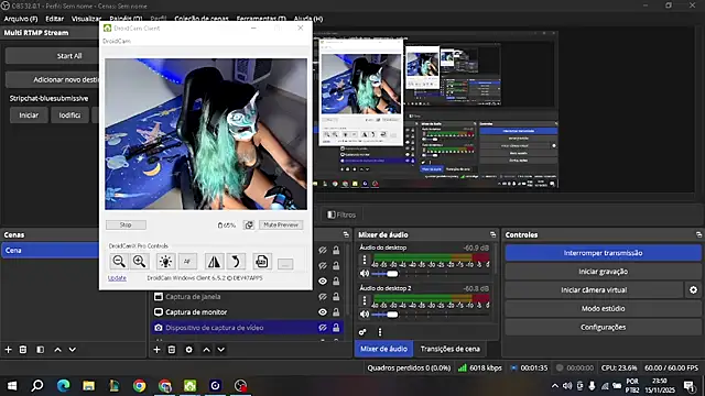bluesubmissive online show from 11.16.25