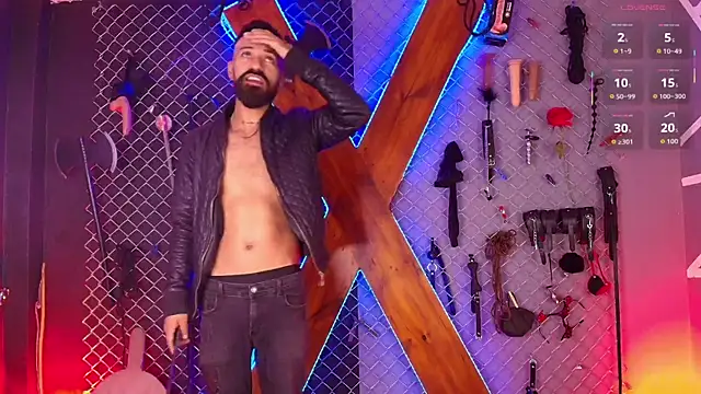 Warick and Aria bdsm  online show from 09.17.25