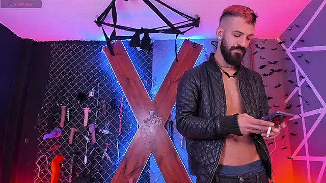 Warick and Aria bdsm  online show from 11.24.25