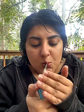 Snapshot of inked_nekoo chatting on 10.23.25 inked nekoo online show from 10.23.25