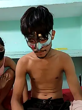 Antique-stickchart-couple online show from 10.19.25