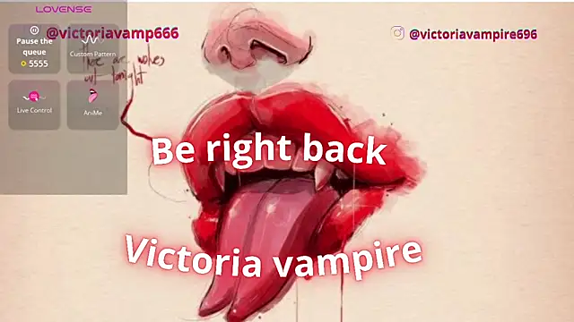 Victoriavampire666 online show from 12.23.25