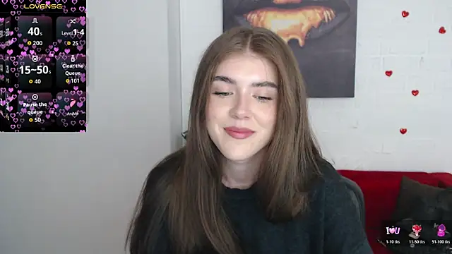 Snapshot of VictiriaDax chatting on 12.02.25 VictiriaDax online show from 12.02.25